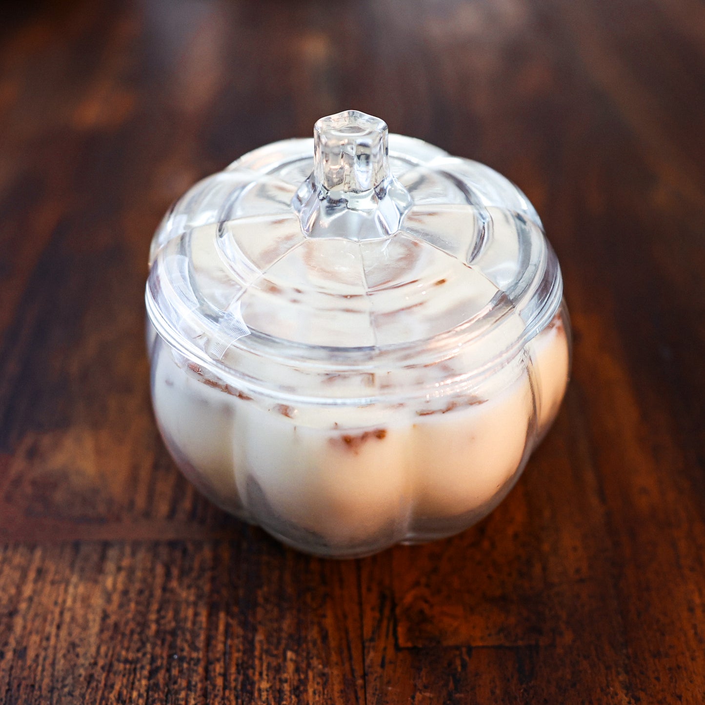 Glass Pumpkin Jar Candle – 17 oz