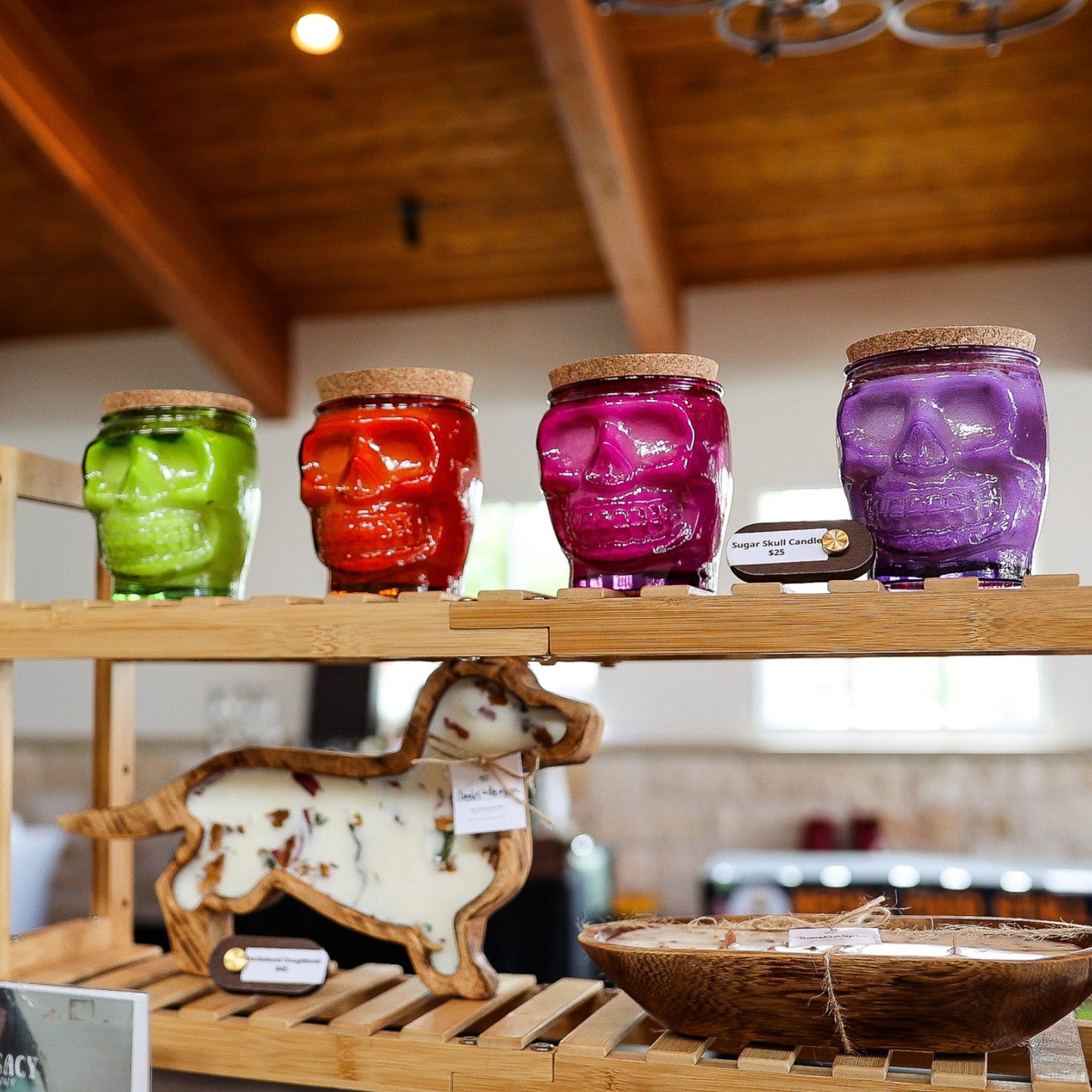 Vault Collection | 15 oz Sugar Skull Soy Candle