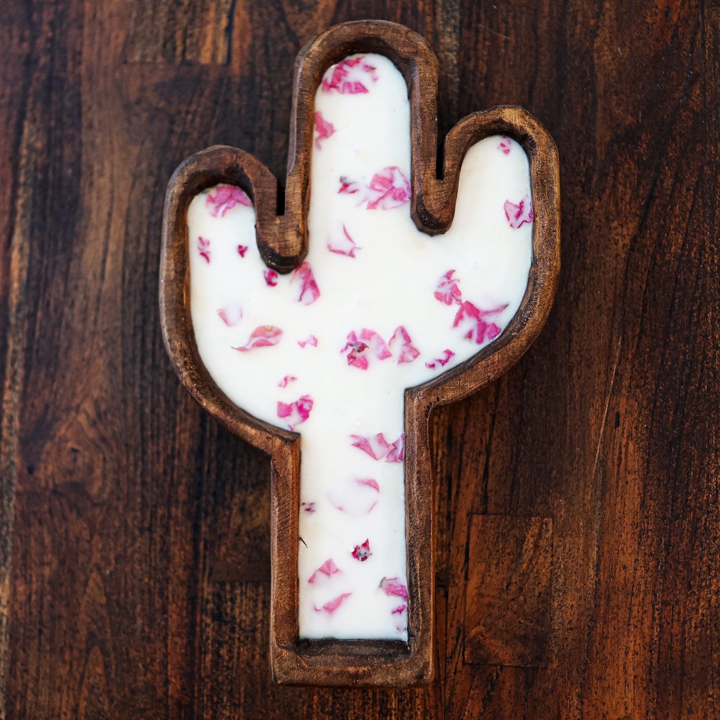 Cactus Doughbowl Candle