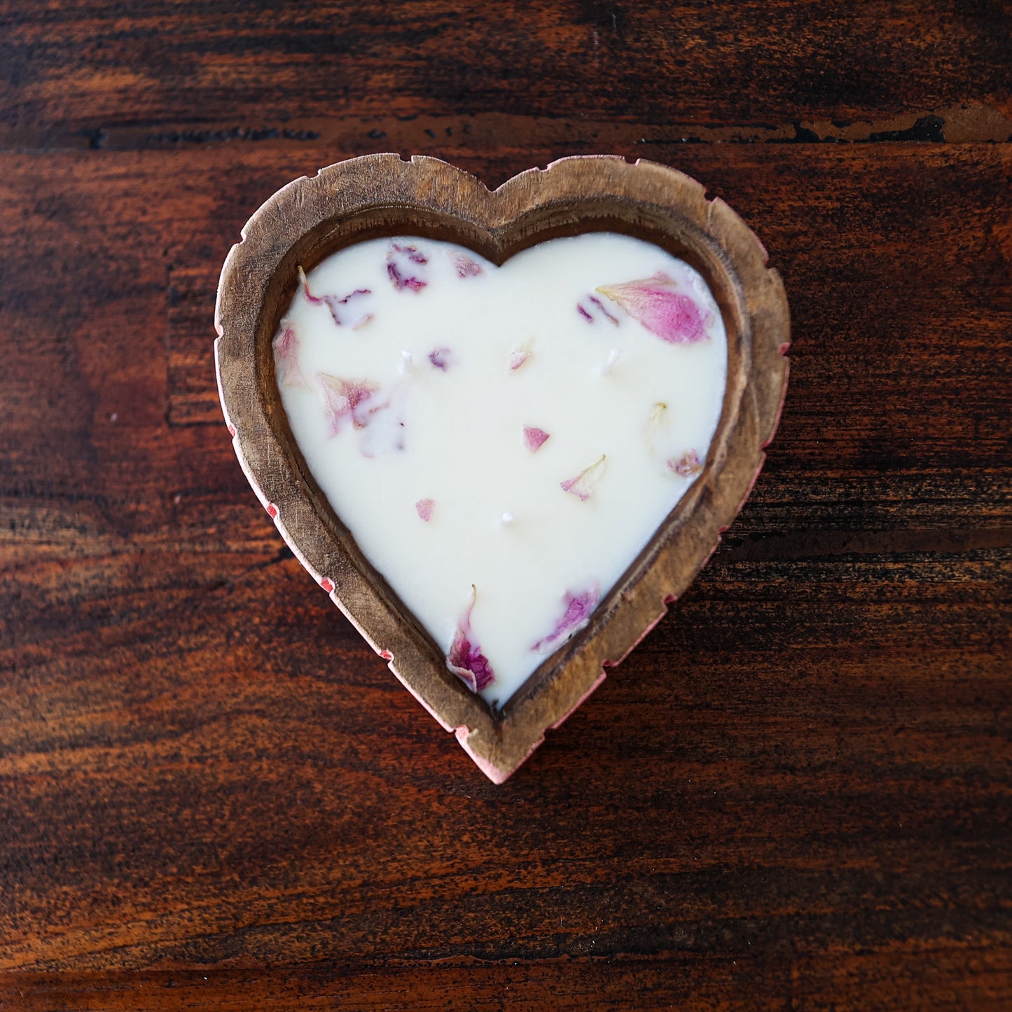 Heart Doughbowl Candle