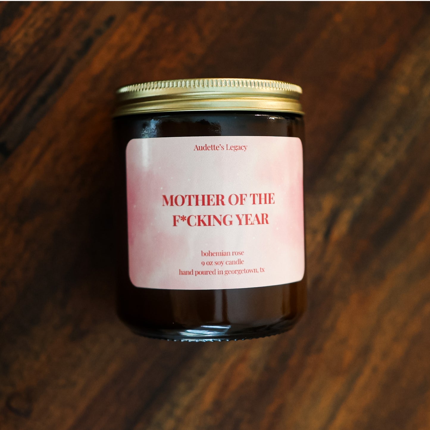 Mother of the F*cking Year – Mother’s Day Candle