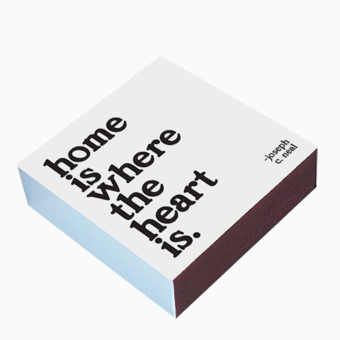 Home Is Where the Heart Is Matchbox