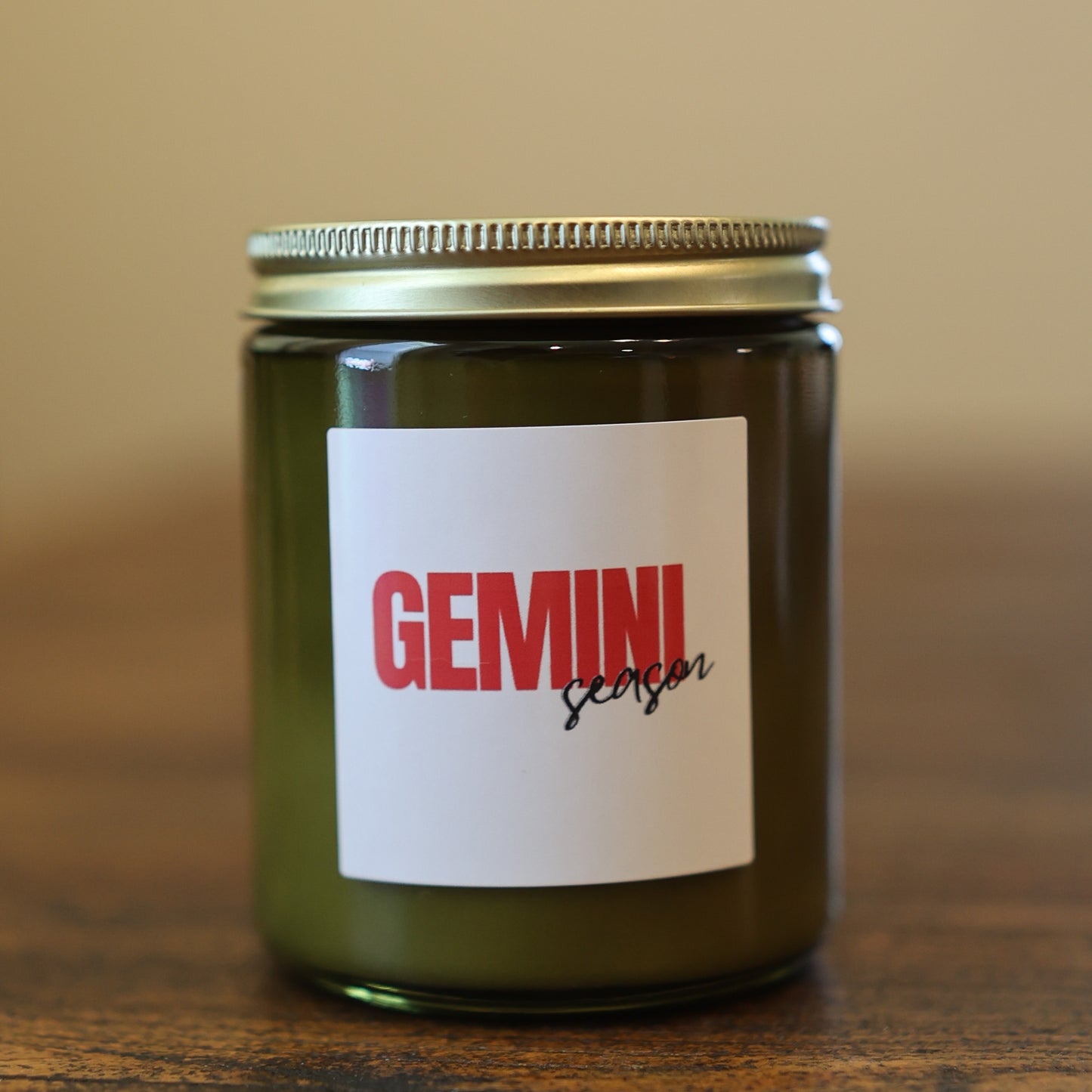 Gemini Season Candle – Limited Edition Volcano Scent