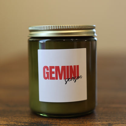 Gemini Season Candle – Limited Edition Volcano Scent