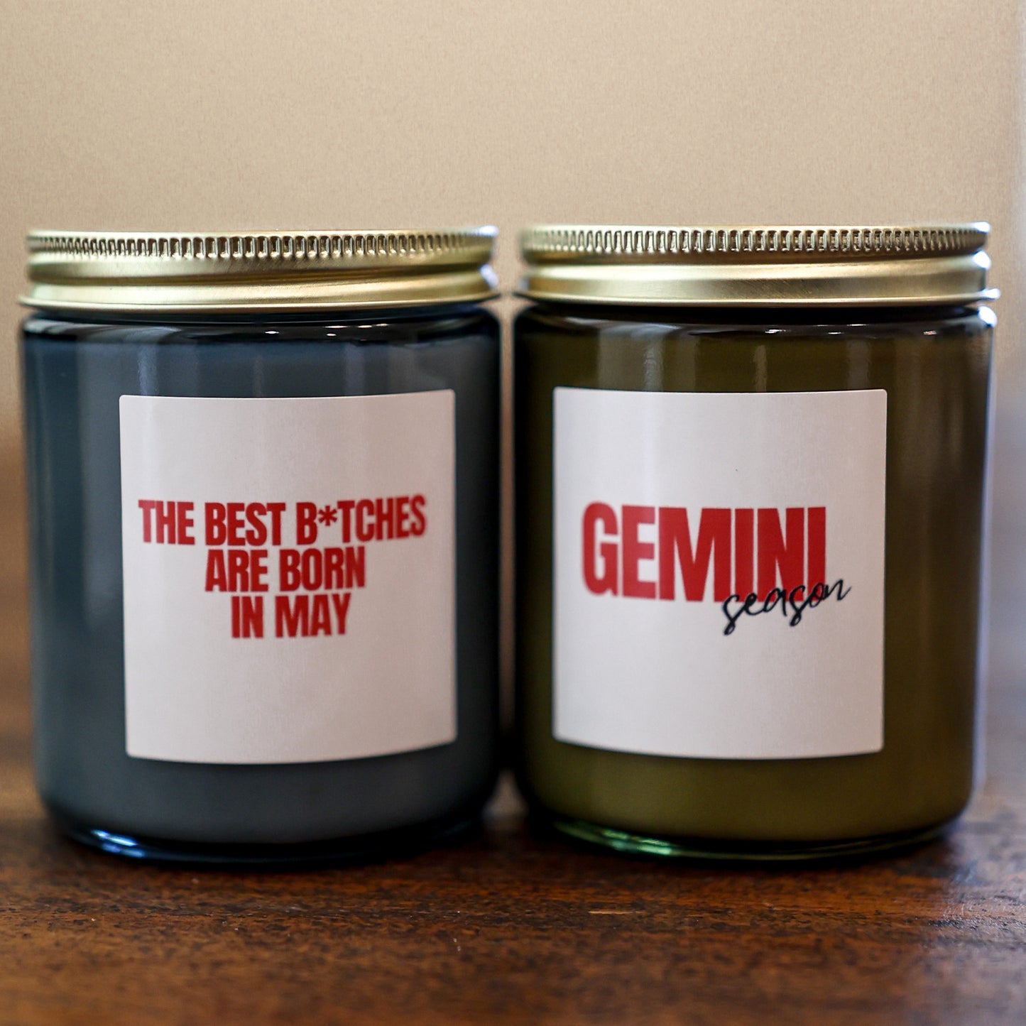 Gemini Season Candle – Limited Edition Volcano Scent