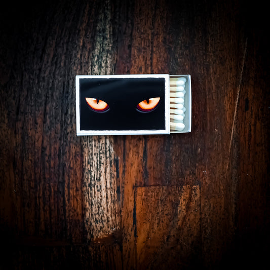 Cat Eyes Matchbox • Decorative Matches