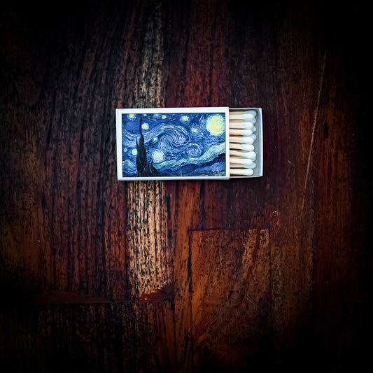 Van Gogh Starry Night Matchbox – Decorative Matches