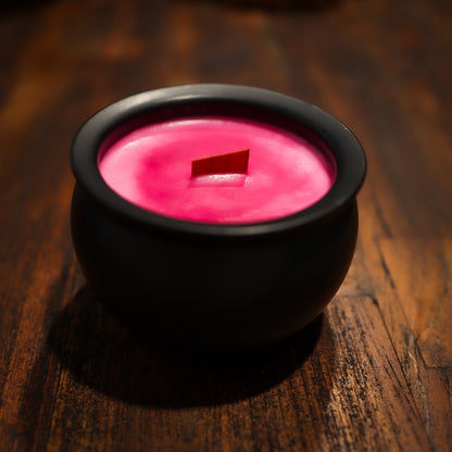 Mini Cauldron Candle – Apples & Bourbon