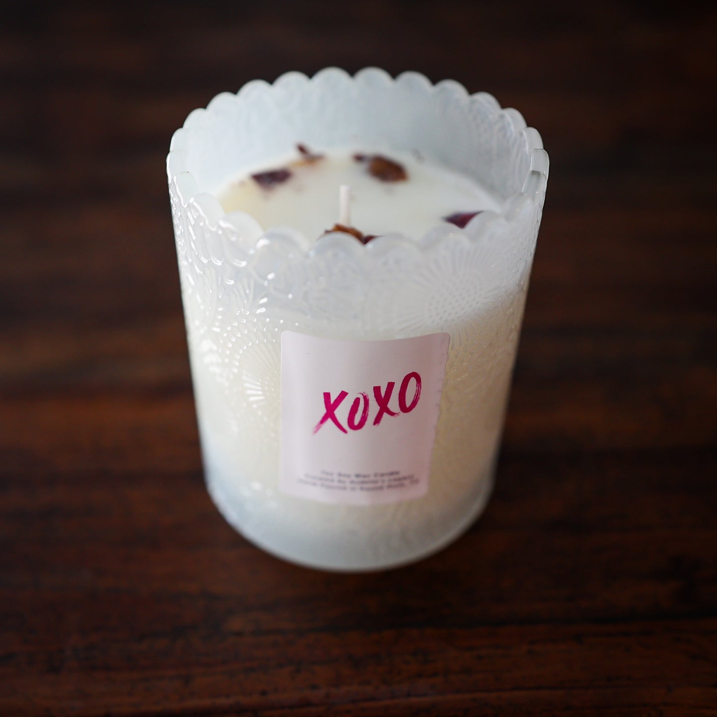 Embossed Signature Candle