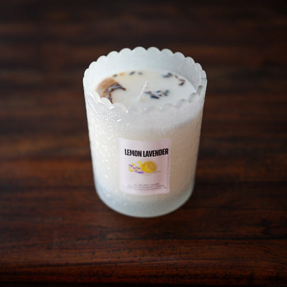 Embossed Signature Candle