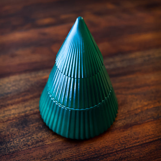 Emerald Luxe Tree Candle