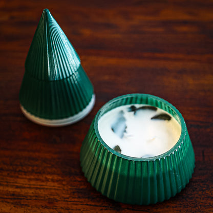 Emerald Luxe Tree Candle – Limited Edition