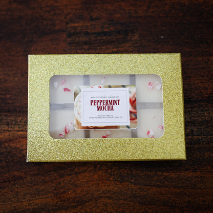 Peppermint Mocha Holiday Wax Melt Set – Limited Edition
