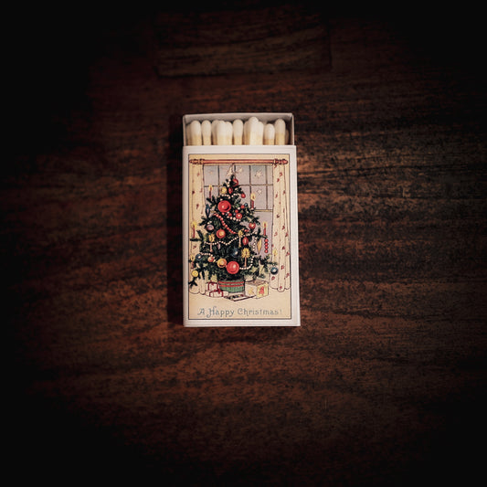 Decorated Christmas Tree Matchbox
