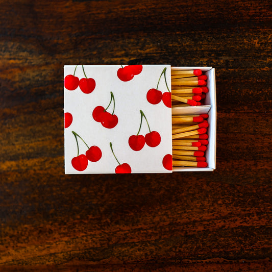Red Cherries Matchbox