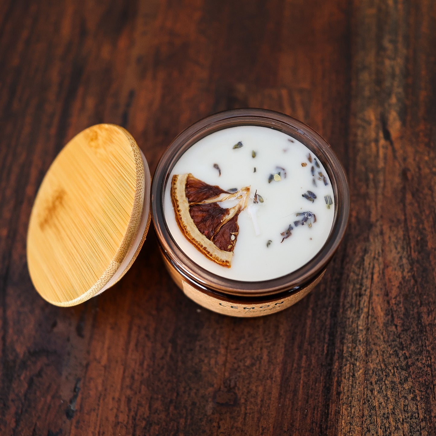 Lemon & Lavender Soy Candle