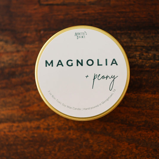 Magnolia & Peony Soy Candle