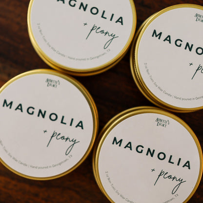 Magnolia & Peony Soy Candle