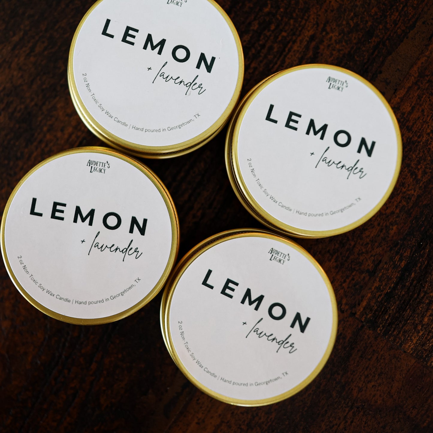 Lemon & Lavender Soy Candle