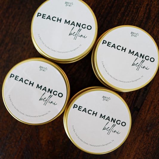 Peach Mango Bellini Soy Candle
