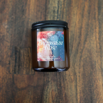 Bohemian Rose Soy Candle