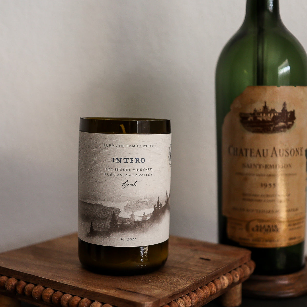 Nomad | Repurposed Wine Bottle Candle