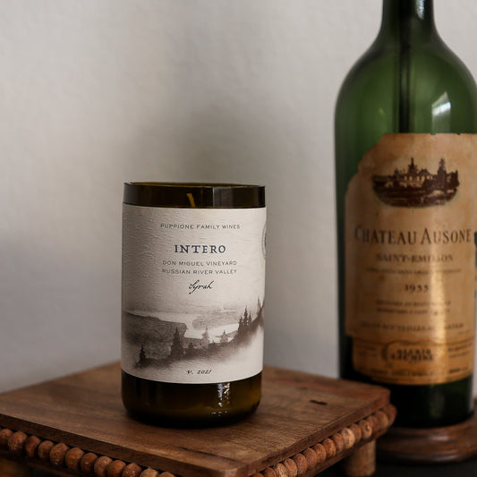 Nomad | Repurposed Wine Bottle Candle