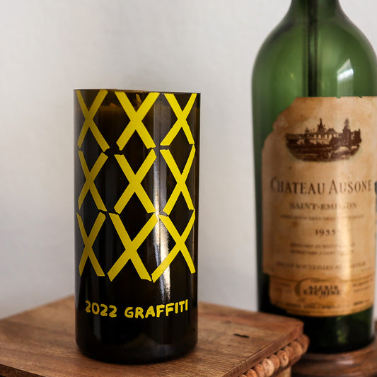 Orange Blossom | Repurposed Wine Bottle Candle