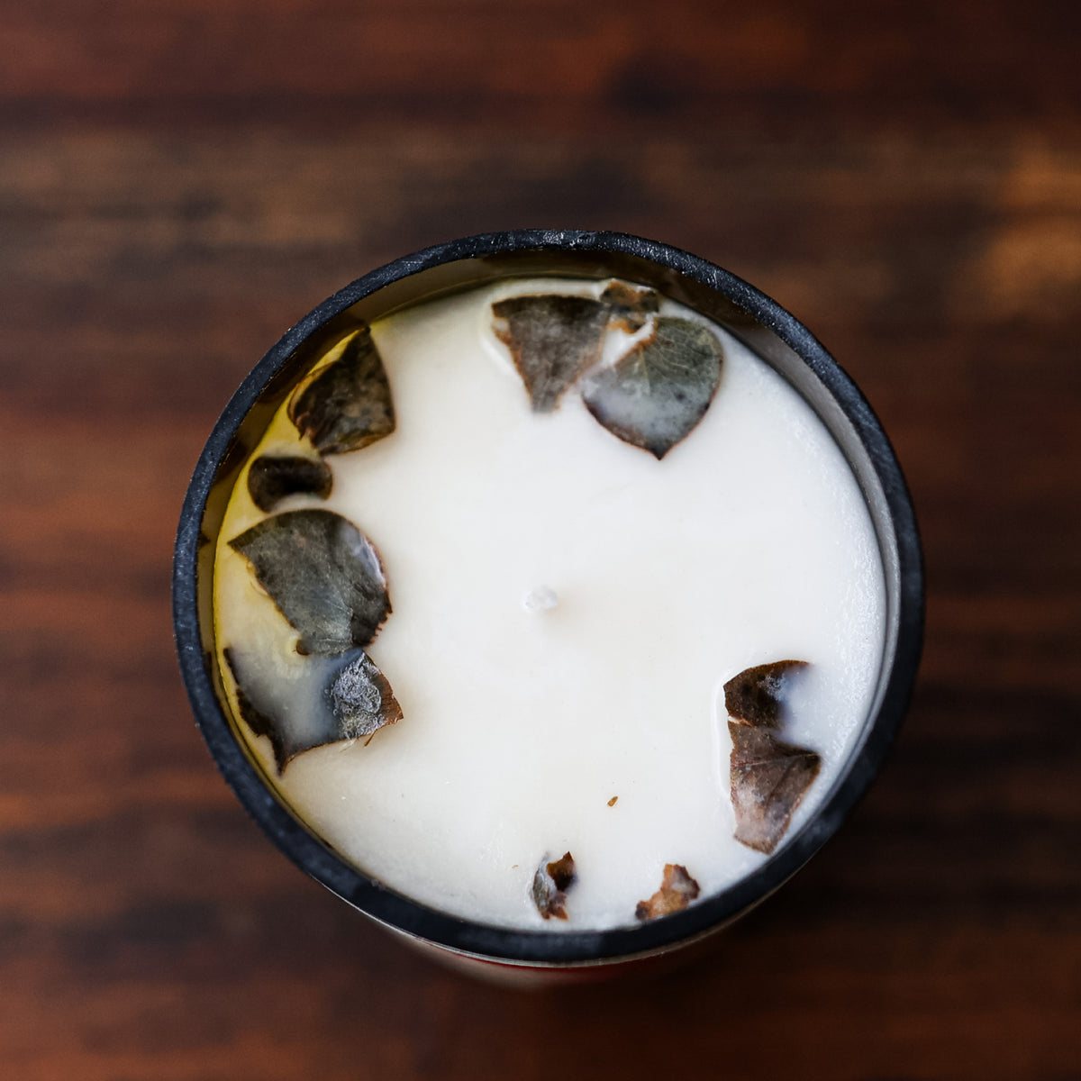 White Tea & Eucalyptus | Repurposed Wine Bottle Candle
