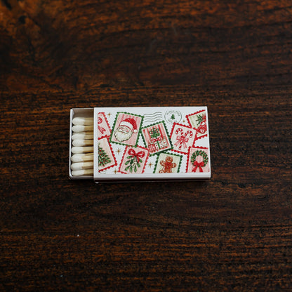 Christmas Stamps Matchbox