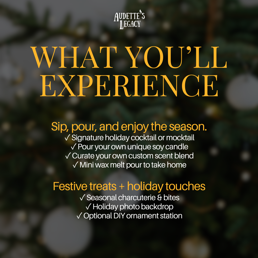 Holiday Candle Sip & Social