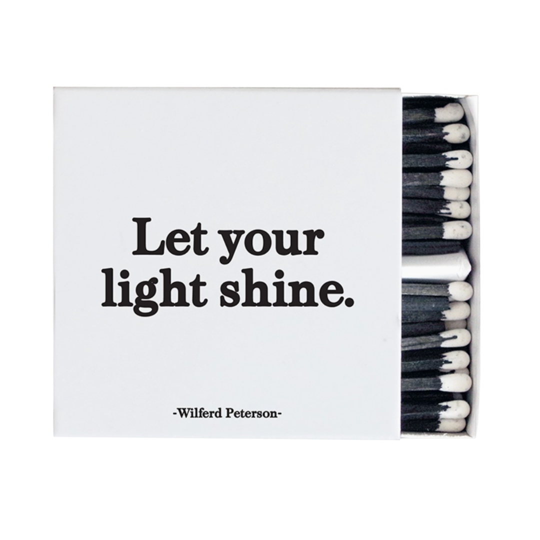 Let Your Light Shine Matchbox