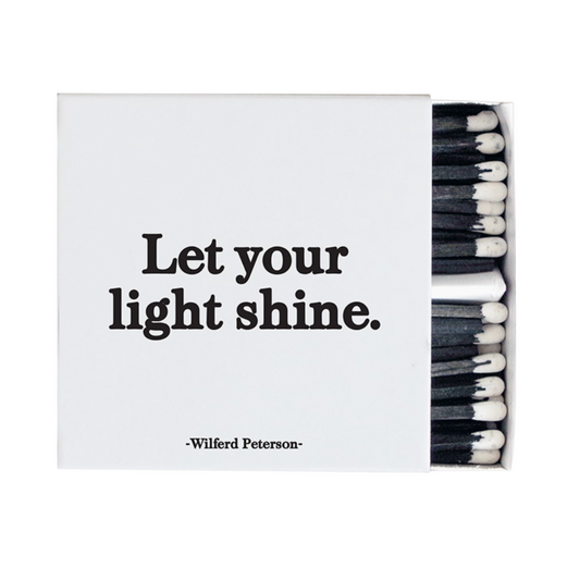 Let Your Light Shine Matchbox