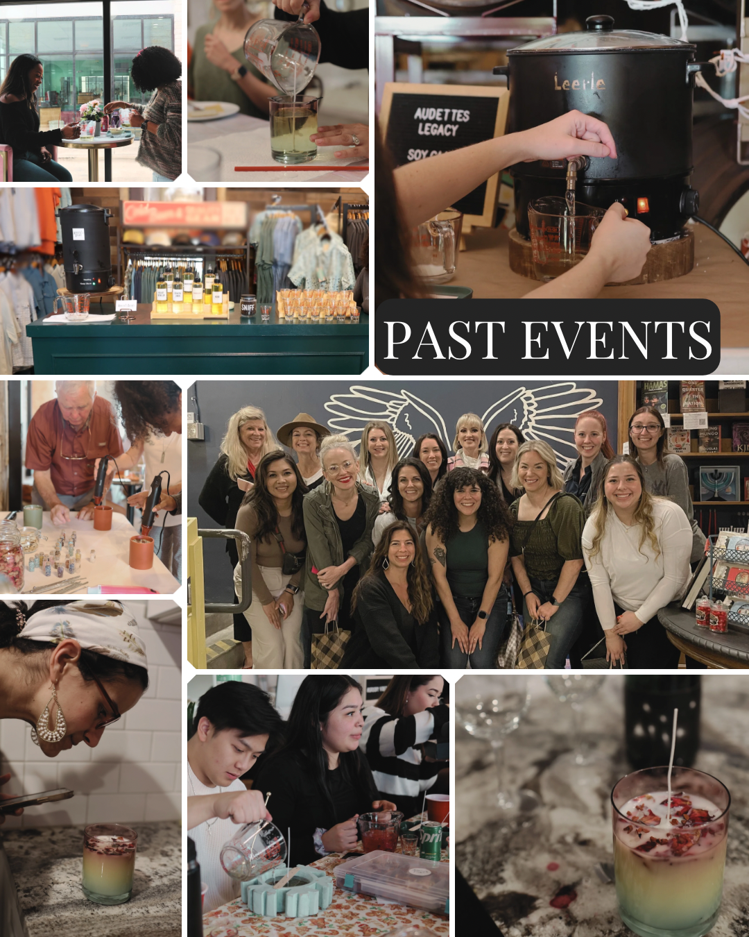 Christmas Candlemaking Sip & Social