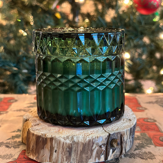 Cloudberry Balsam Emerald Candle