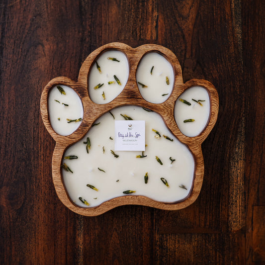 PawPrint Doughbowl Soy Candle