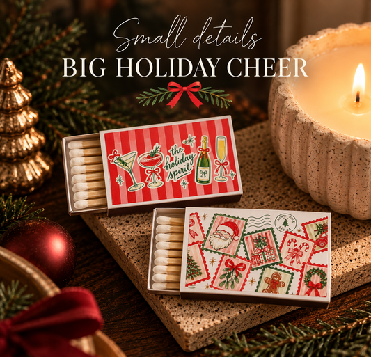 Christmas Stamps Matchbox