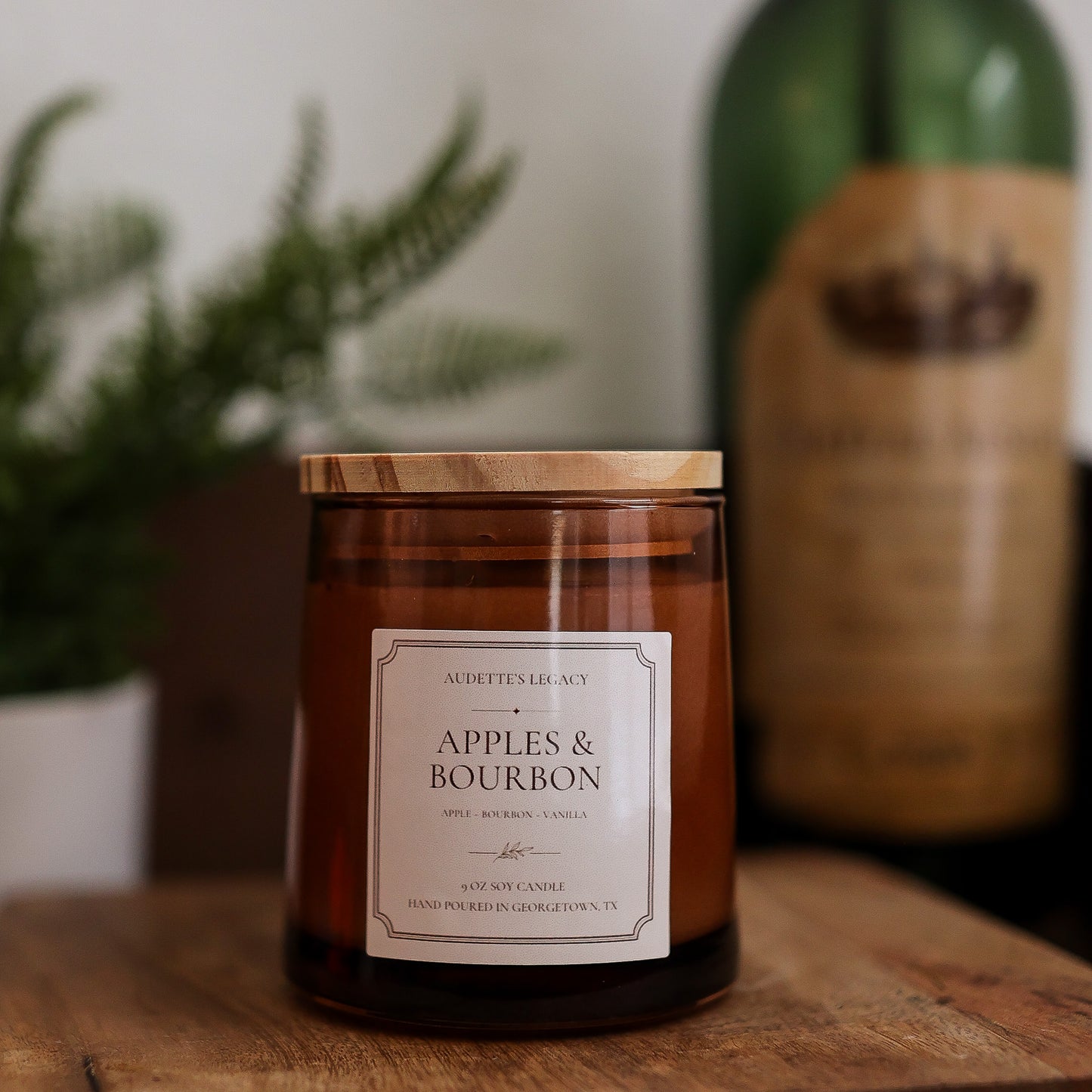 Apples & Bourbon Soy Candle