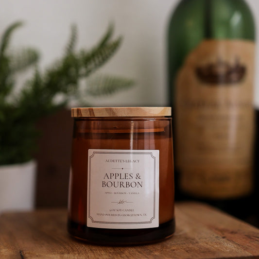 Apples & Bourbon Soy Candle