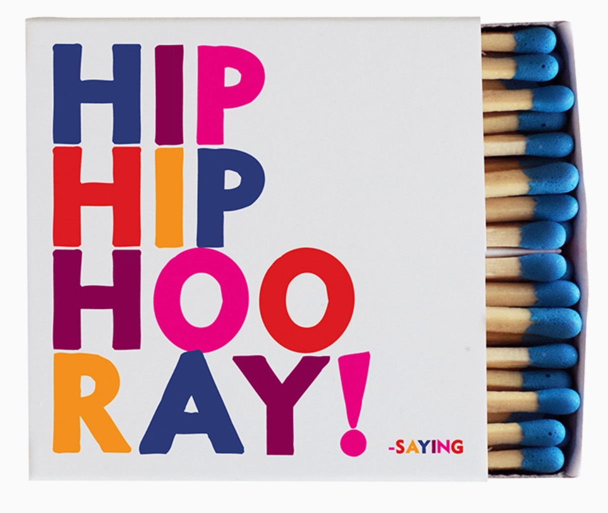 Hip Hip Hooray Matchbox