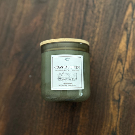 Coastal Linen Soy Candle