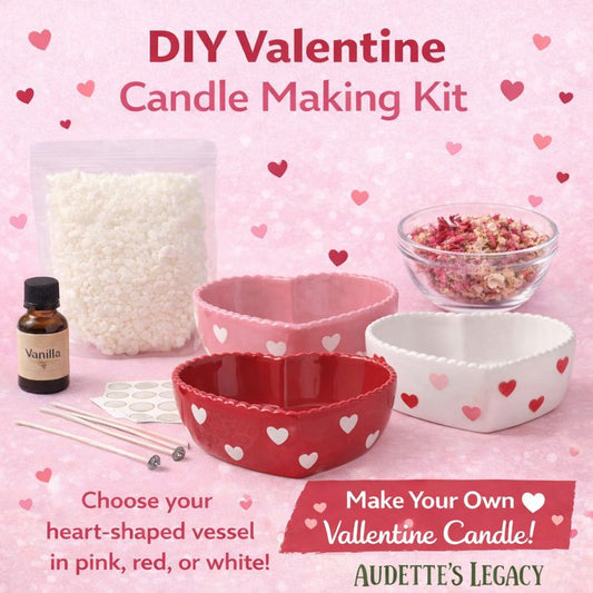 DIY Valentine Candle Making Kit