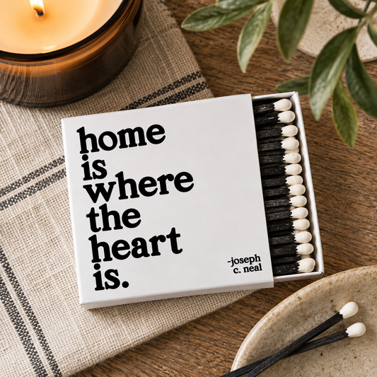 Home Is Where the Heart Is Matchbox