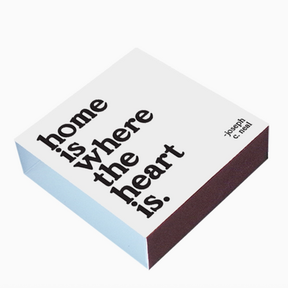 Home Is Where the Heart Is Matchbox