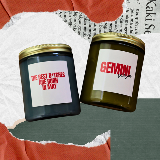 Gemini Season Candle – Limited Edition Volcano Scent