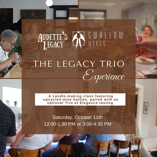 The Legacy Trio Experience - Candle Making Class at Swallow Wines